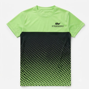 Camiseta Deportiva Premium Sublimada, Ligera, Transpirable, de Secado Rápido, Corte Holgado, Cómoda, para Entrenamiento, para Hombre - Product Image 1