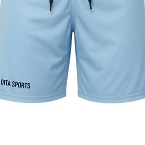 Pantalones Cortos Deportivos de Hockey Azul Cielo para Hombre, Pantalones Cortos de Entrenamiento Deportivo de Poliéster, Ropa Deportiva, Uniforme de Juego en Equipo, Ropa Deportiva para Partidos al Aire Libre - Product Image 3