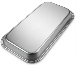 1 ชิ้น OPTITECH HEALTHCARE CE Certified Class III Dental Lab Medical Stainless Steel Square Plate Tray Instrument 22*11*1.9 ซม. - Product Image 5