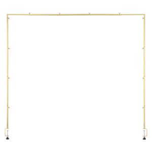 Supporto Regolabile per Arco di Palloncini da Tavolo, 13''-42'' di Altezza, 28''-98'' di Lunghezza, con Morsetti per Piano Tavolo Quadrato in Metallo - Product Image 6