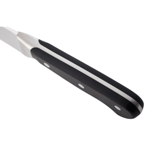 Couteau utilitaire professionnel en acier inoxydable avec manche à triple rivet noir, lame tranchante pour la découpe de viande et de légumes en cuisine - Product Image 3