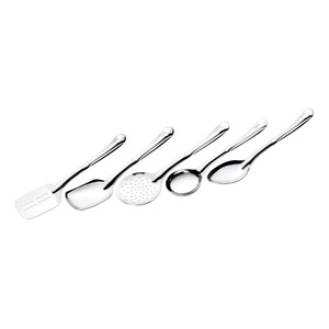 Ensemble de couverts de salle à manger de luxe en acier inoxydable de qualité supérieure argenté design élégant ustensiles sans BPA pour hôtels et restaurants - Product Image 2