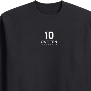 เสื้อสเวตเชิ้ตคอกลมผ้าฟลีซทรงหลวมสำหรับผู้ชาย สีดำออฟไวท์ เนื้อนุ่ม อุ่นสบาย สวมใส่สบายๆ แขนยาว พรีเมียม คุณภาพดี เหมาะสำหรับฤดูใบไม้ร่วง - Product Image 5