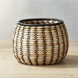 Basket home styling basket minimal aesthetic basket functional storage basket modern living storage <b>bin</b> household basket - Product Image 5