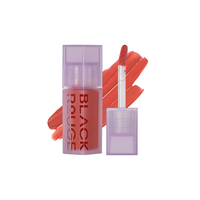 Kit de Brillo Labial en Gel de Doble Capa Velvet de Black Rouge Coreano para Mujer, 2 DL07, Altamente Pigmentado, Hidratante, Larga Duración, Rojo Fauvista