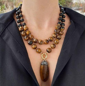 Collier en résine écologique à perles, motif dégradé, pour femme, tendance, idéal pour mariage et soirée, meilleure vente en provenance d'Inde - Product Image 3