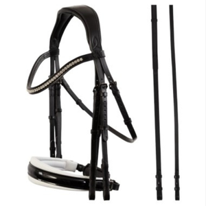 Bridon et harnais en cuir de qualité supérieure, conçus dans le style classique de la sellerie anglaise, pour les professionnels et les compétitions. - Product Image 6