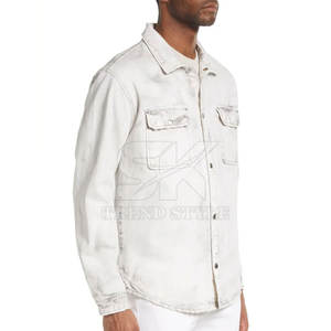 Camisas de Mezclilla para Hombre Hechas a Medida, Diseña las Tuas Propias, Mangas Largas, Secado Rápido, Transpirables - Product Image 4