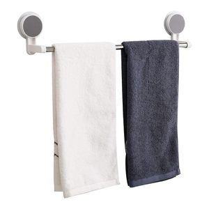 Wall Mounted Towel Holder Bar No Drill Steel <b>Pipe</b> Towel Rack Metal Towel <b>Stand</b> Bathroom Decor Accessories Available for Sell - Product Image 5