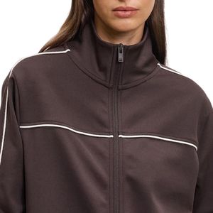 <b>Women</b>’s Piped Track <b>Jacket</b> Full Zip Sports Training <b>Jacket</b> Custom Athletic Wear <b>Lightweight</b> Activewear for Running Gym Workout - Product Image 3