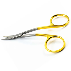 Ciseaux à gencives Premium Goldman-Fox - Ciseaux gingivaux en acier inoxydable tranchants pour la chirurgie dentaire et la coupe des tissus mous parodontaux - Product Image 4