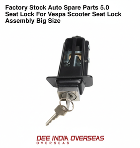 Pièces détachées automobiles en stock d'usine : Serrure de siège 5.0 pour Vespa, ensemble de serrure de siège grande taille - Product Image 2