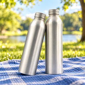 Botellas de aluminio para jugo con marca personalizada y tapas de rosca para envasado de bebidas - Product Image 6