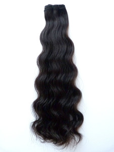 Extensions de cheveux Remy 100% naturels, personnalisables, à ondulations longues, cuticules alignées, doux, style indien Water Wave, cheveux vierges ALVI - Product Image 4