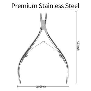 Nouvelle pince à cuticules et coupe-cuticules de haute qualité pour usage au doigt pince à ongles professionnelle pince à cuticules en acier inoxydable vente en gros - Product Image 4