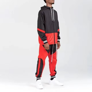 Ensemble coupe-vent décontracté pour homme de qualité supérieure, col montant, respirant, séchage rapide, coupe-vent, ensembles courts pour l'hiver, best-seller - Product Image 5