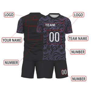 Camiseta de Fútbol Personalizada con Nuevo Diseño de Alta Calidad, Uniforme de Fútbol con Sublimación Completa para Equipo, Camiseta de Entrenamiento para Hombre en Venta - Product Image 6