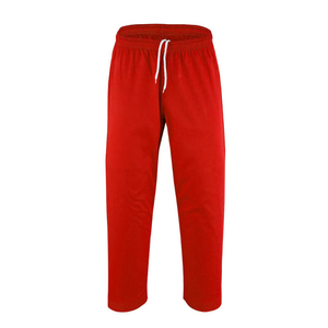 Pantalon de MMA noir unisexe pour adultes, coupe régulière, tissu respirant en spandex 220g, logo personnalisé, vêtements de sport - Product Image 5