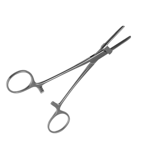 High Quality CE Approved TUBE Occluding Clamp Forceps with Guard 7.25" Surgical Instruments By <b>Blush</b> Surgical - Product Image 3