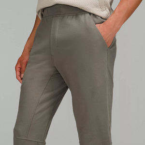 Top quality Factory wear 100% cotton Spandex Drawstring hot selling Waist <b>Slim</b> Fit Sports <b>Jogger</b> Pants for Men - Product Image 3