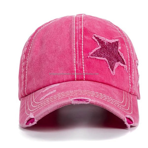 Casquette de baseball unisexe personnalisée en satin et coton vintage, réglable et brodée - Product Image 5