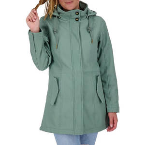 Chaqueta Softshell Cómoda y Transpirable para Mujer, 100% Poliéster, Ligera, Resistente al Viento, para Actividades al Aire Libre - Product Image 1