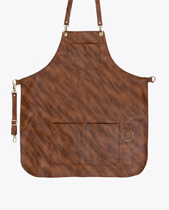 Delantales de Mezclilla - Personalizables con Logotipos y Texto Impreso, con Procesos de Lavado, Ropa de Trabajo Elegante y de Alta Gama - Product Image 1