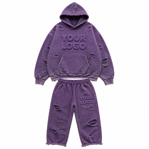 Ensemble de survêtement unisexe kaki à capuche, couleur unie, pantalon de jogging à manches longues avec poches latérales, tenue décontractée pour l'automne - Product Image 2