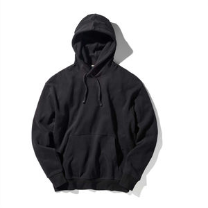 Mens <b>Hoodies</b> Cotton Fleece Pullover Sweatshirts Adjustable Drawstring Hood Soft Warm Long Sleeve Casual Wear - Product Image 1