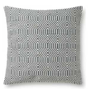 Modern Geometric Pattern Square <b>Cushion</b> Cover Woven Cotton Nordic Style Zipper Closure Eco-Friendly Washable Home Decor - Product Image 4