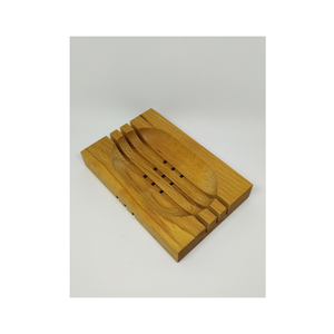 Mango Wood Soap Holder Customised Logo New Arrival for Bathroom <b>Vanity</b> and Countertop Storage holder For Sale - Product Image 2