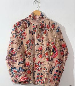 Bata Larga Vintage para Mujer con Cierre de Cordón, Estampado Floral, Terciopelo Amarillo, Suave, Transpirable, de Secado Rápido, 100% Algodón - Product Image 4