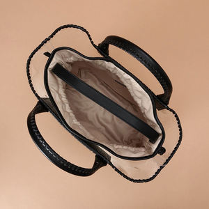 Ensemble de sacs de plage transparents en PVC, sac à main transparent avec pochette à cordon pour femmes, voyage, usage quotidien - Product Image 4