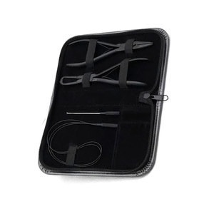 Kit de Herramientas para Instalación de Extensiones de Cabello con Anillos Micro de Acero Inoxidable, Alicates para Cabello Natural, Herramientas Profesionales para Salón de Belleza - Product Image 5