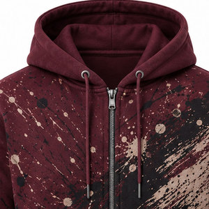 Sudaderas con cremallera para hombre de talla grande, sudaderas con cremallera básicas modernas y elegantes en stock para hombre. - Product Image 5