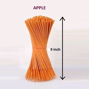 Bâtonnets d'encens pomme naturelle approvisionnement en gros au meilleur prix boîte d'emballage d'encens encens indien (orange) - Product Image 1