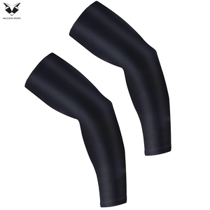 Mangas de Béisbol Ligeras, Antideslizantes, que Absorben la Humedad, de Tela de Secado Rápido y Alta Elasticidad, Color Negro Sólido, Nueva Llegada - Product Image 2