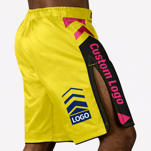 Pantalones Cortos de MMA Personalizados, Estilo Boardshort, para Kickboxing, Muay Thai, Elásticos, para Grappling, Ropa de Lucha, Fabricante OEM - Product Image 5