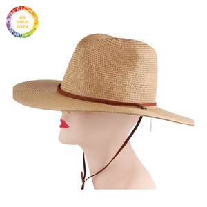 Unisex Woven <b>Straw</b> <b>Hat</b> Breathable Lightweight <b>Summer</b> Outdoor Sun Protection <b>Hat</b> for Travel Beach - Product Image 4