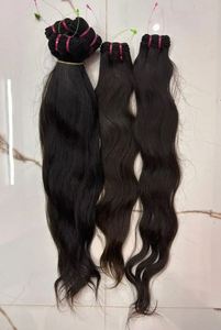 Extensiones de Cabello Humano Natural Rizado Indio Virgen de Primera Calidad para Mujeres - Product Image 2