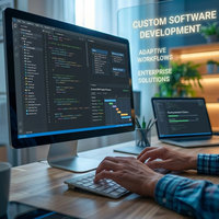 Custom Software Development Services Business Application And Software Management Solutions Software Operation Support