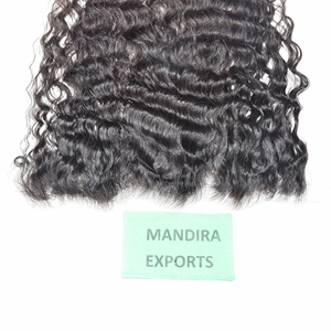 Cheveux humains indiens ondulés bruts vierges brésiliens Remy Mink à cuticules alignées, frontale HD 13*4, tissage de cheveux naturels, prix abordable - Product Image 3