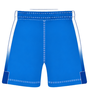 Ensemble de rugby bleu marine et blanc, maillot à manches courtes avec fermeture éclair sur le devant, short assorti, respirant, uniforme de sport pour l'entraînement en équipe - Product Image 6