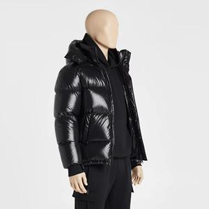 Wholesale Long Line Adult Padded Outerwear Windproof Worsted Polyester Custom Logo Winter <b>Bubble</b> <b>Coat</b> Direct Manufacturer Supply - Product Image 3