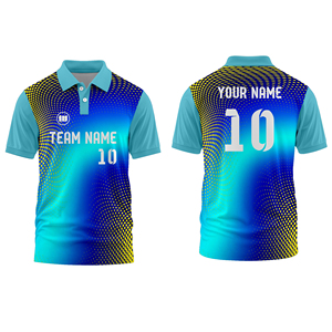 เสื้อคริกเก็ต Wida Sports 2026 รุ่นพิเศษ แบบซับลิเมชั่น ชุดทีม ระบายอากาศ แห้งเร็ว ผลิตจากโพลีเอสเตอร์ 100% รับผลิตแบบ OEM ODM - Product Image 1