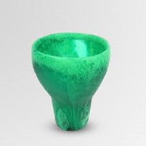 Resin <b>Amber</b> Eco-Friendly Irregular Shape Minimalist Handmade <b>Vase</b> Streak Pattern for Home Wedding Bedroom Decor MOON RISE CRAFT - Product Image 2