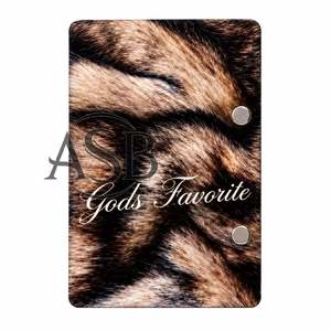 God's Favorite - Placas acrílicas religiosas para pestañas con estampado de piel, sostenibles, con logotipo personalizado, para extensiones de pestañas, OEM - Product Image 1