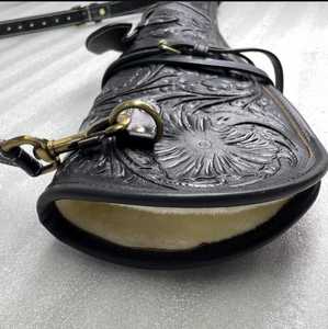 Funda de Escopeta de Caza Tradicional de Invierno Impermeable de Cuero Genuino A.T INTERNATIONAL, Embalaje Personalizado de Alta Resistencia - Product Image 3