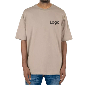 T-shirts à manches courtes pour hommes, coupe classique, 100% coton, style streetwear, vente en gros, fournisseur direct d'usine, t-shirts surdimensionnés - Product Image 3