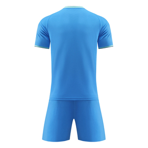 Custom Plain Polyester Breathable Mens Sports Football Jersey Soccer Uniforms Sets Soccer Wear Jersey Set Football Kits Full Set - Product Image 6